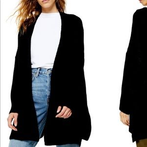 Topshop long black cardigan 🖤